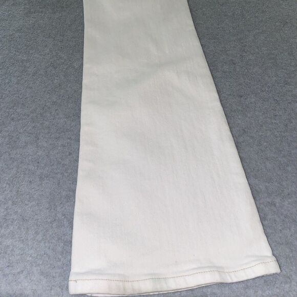Y2K Ralph Lauren Jeans Co Whitney Jean Women’s 8 30” White Stretch Bootcut Denim - Picture 11 of 16